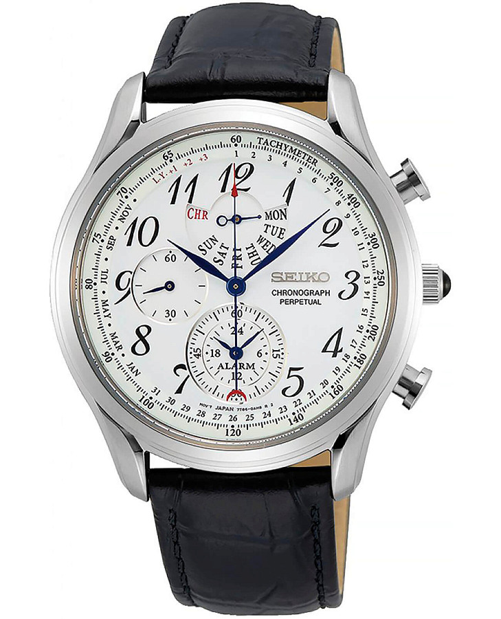 Часы Seiko Conceptual Series Dress SPC253P1 — мужские, белый