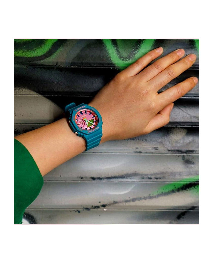 Часы Casio G-Shock GMA-S2100BS-3ADR (GMA-S2100BS-3A) — Япония, электронные