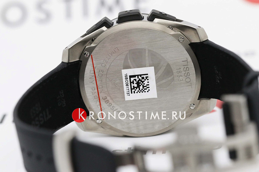 Часы Tissot T-Touch Expert Solar Tony Parker T091.420.46.061.00 — черный, титан