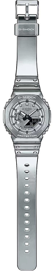 Часы Casio G-Shock GM-2100YM-8A — сталь металл, Япония