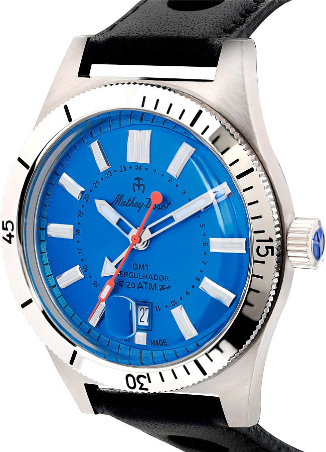 Часы Mathey-Tissot Mergulhador MRGABU — кварцевые, металл сталь