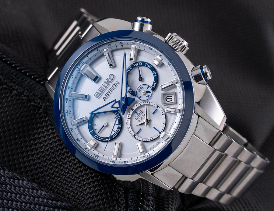 Часы Seiko Astron GPS Solar SSH093J1 — Япония, кварцевые