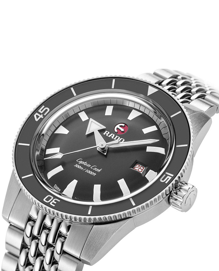 Часы Rado Captain Cook Automatic R32105103 — тканевый, мужские