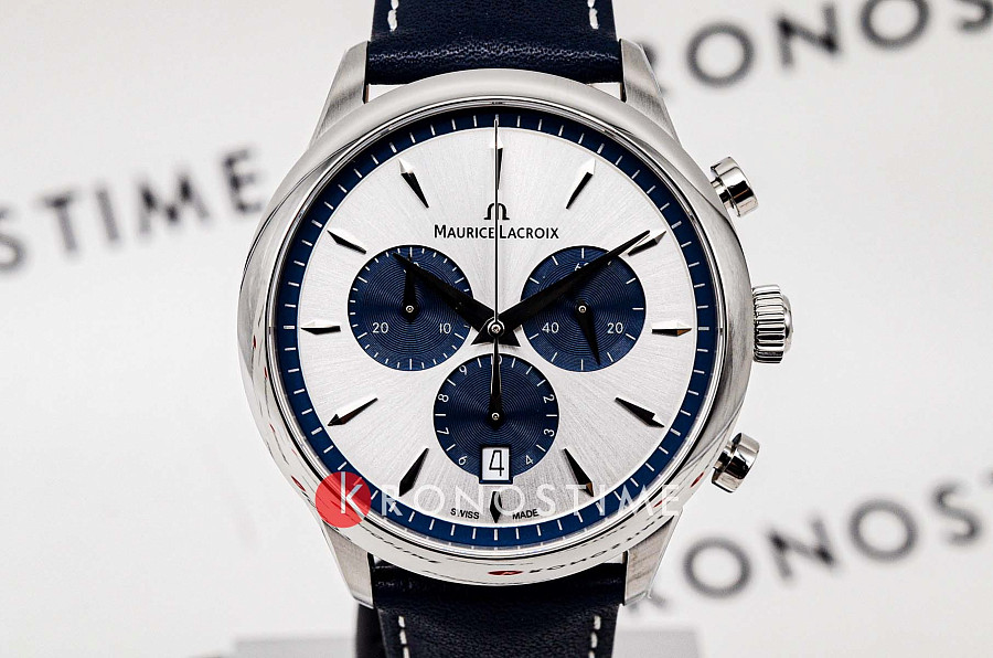 Часы Maurice Lacroix 1975 Quartz Chronograph 40mm 751038-SS001-131-4 — артикул 751038-SS001-131-4