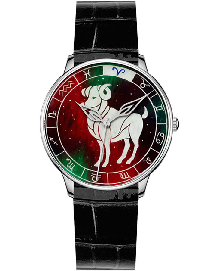 Часы УЧЗ ART Знаки зодиака Овен 8521L-1 — женские, цветной