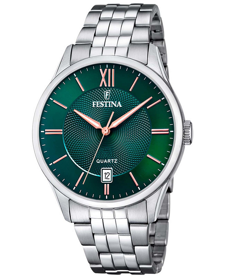 Часы Festina Classics F20425/7 — мужские, зеленый