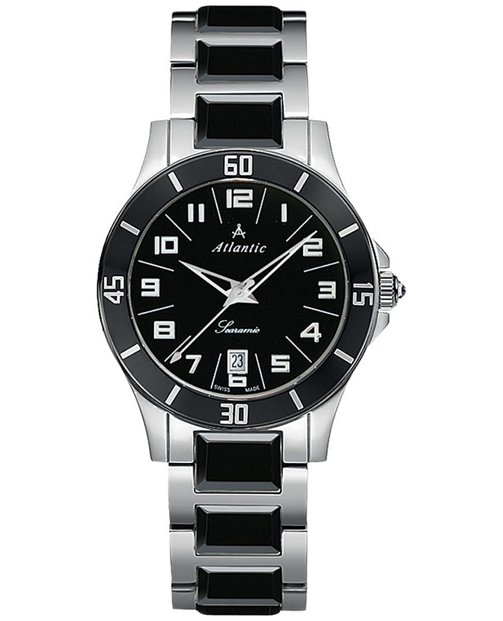 Часы Atlantic Searamic 92345.53.63 — женские, черный