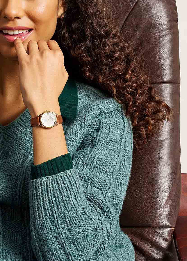 Часы Fossil Gilmore ES5423 — кварцевые, сталь металл