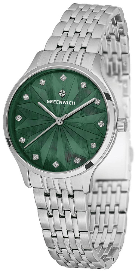 Часы Greenwich Callisto GW 341.10.57 — кварцевые, сталь металл