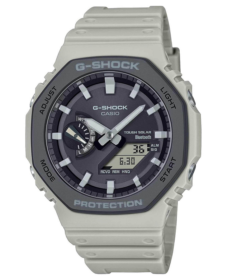 Часы Casio G-Shock GA-B2100LUU-5A — мужские, серый