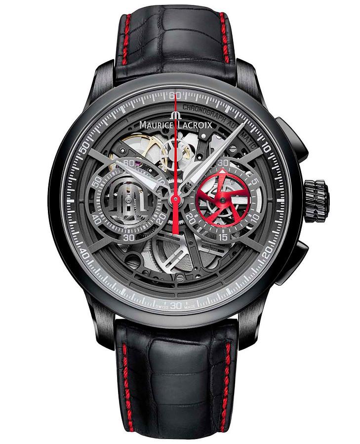 Часы Maurice Lacroix Masterpiece MP6028-PVB01-001-1 — мужские, цветной