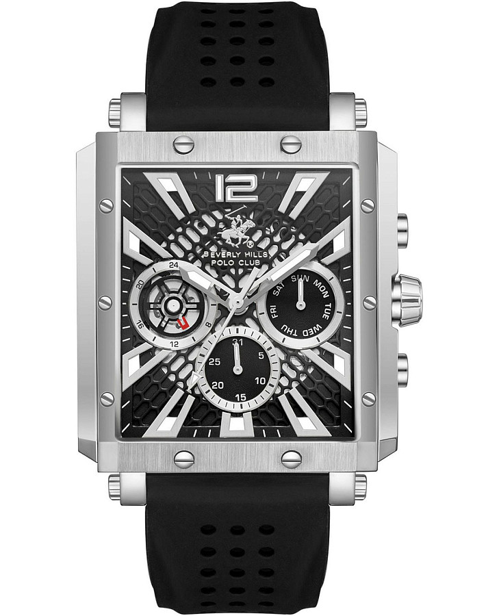 Часы Beverly Hills Polo Club BP3661X.351 — мужские, черный