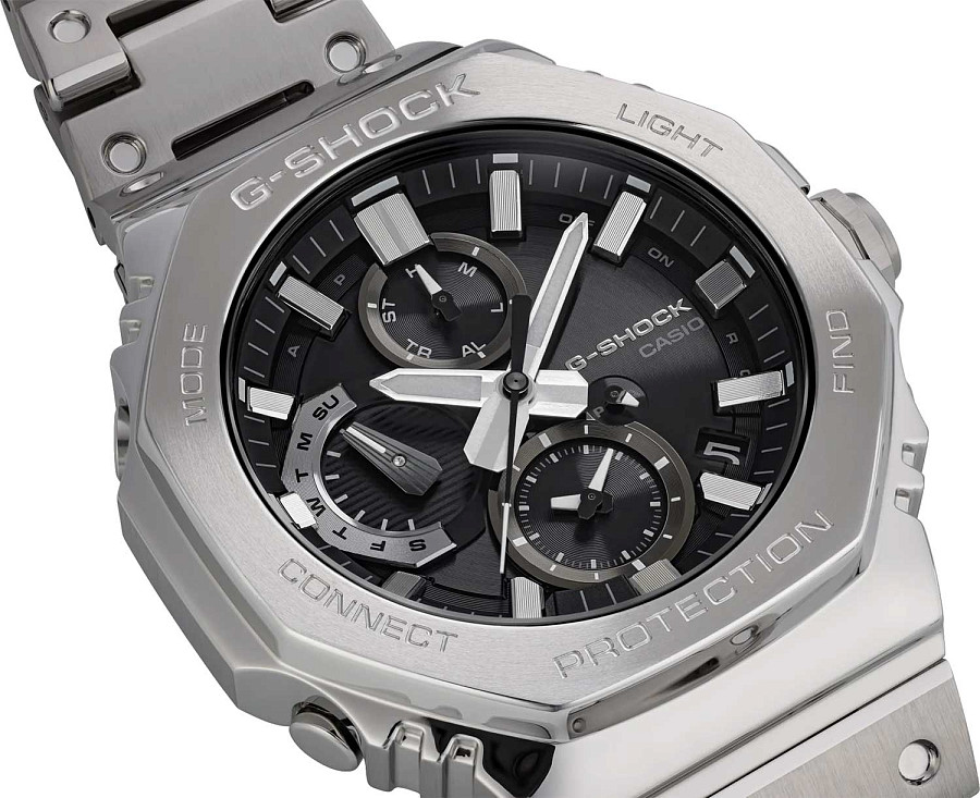 Часы Casio G-Shock GMC-B2100D-1A — мужские, нержавеющая сталь