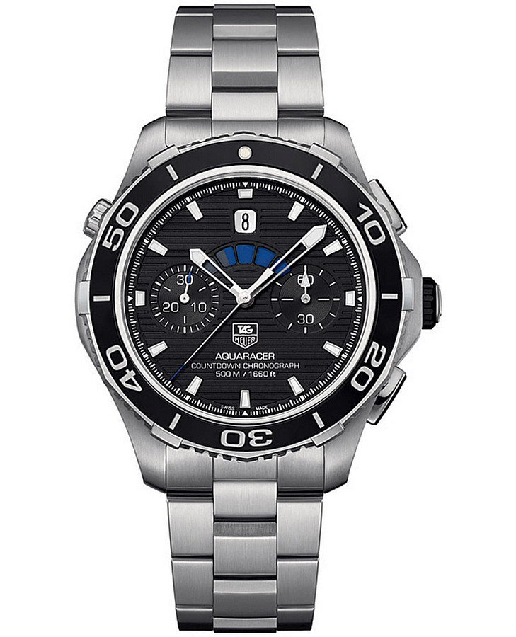 Часы TAG Heuer Aquaracer CAK211A.BA0833 — мужские, черный