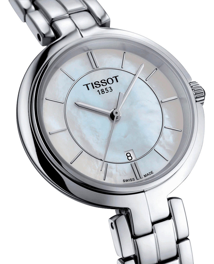 Часы Tissot Flamingo T094.210.11.111.00 — сталь, Швейцария