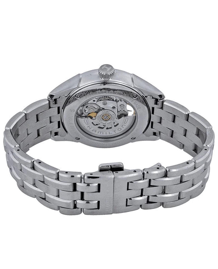 Часы Hamilton Jazzmaster Viewmatic Skeleton Gent Auto H42555151 — мужские, серебристый