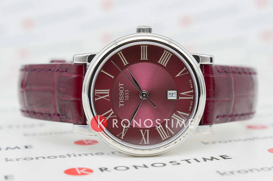 Часы Tissot Carson Premium Lady T122.210.16.373.00 — кварцевые, сталь металл
