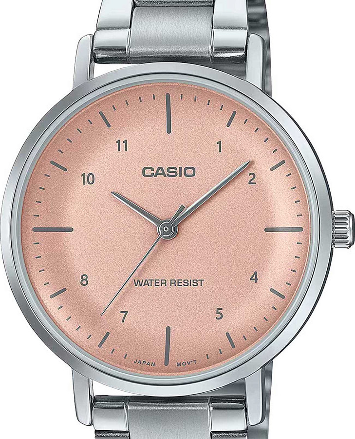 Часы Casio Collection LTP-VT03D-4B — кварцевые, металл сталь