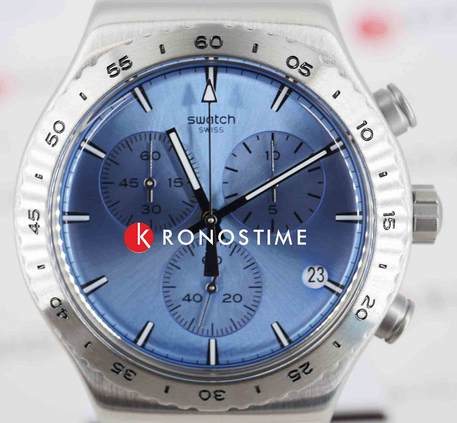 Часы Swatch I New Chrono YVS528G — сталь металл, Швейцария