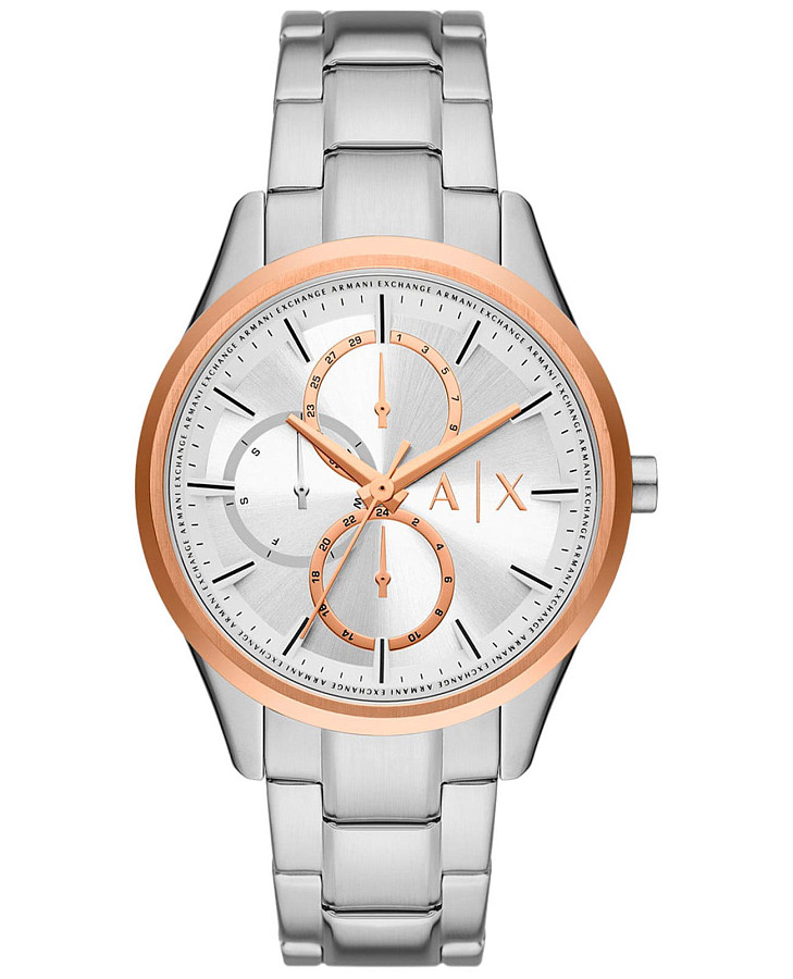 Часы Armani Exchange Dante AX1870 — мужские, серебристый