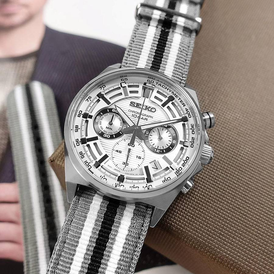 Часы Seiko Conceptual Series Sports SSB401P1 — кварцевые, металл сталь