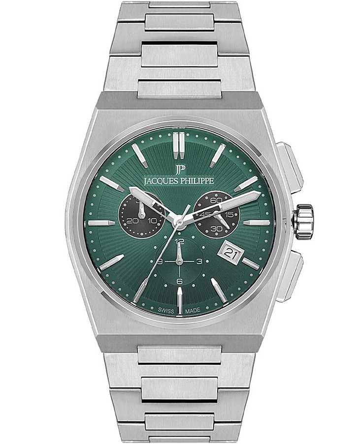 Часы Jacques Philippe Aurora JPQGC4113X6 — мужские, зеленый