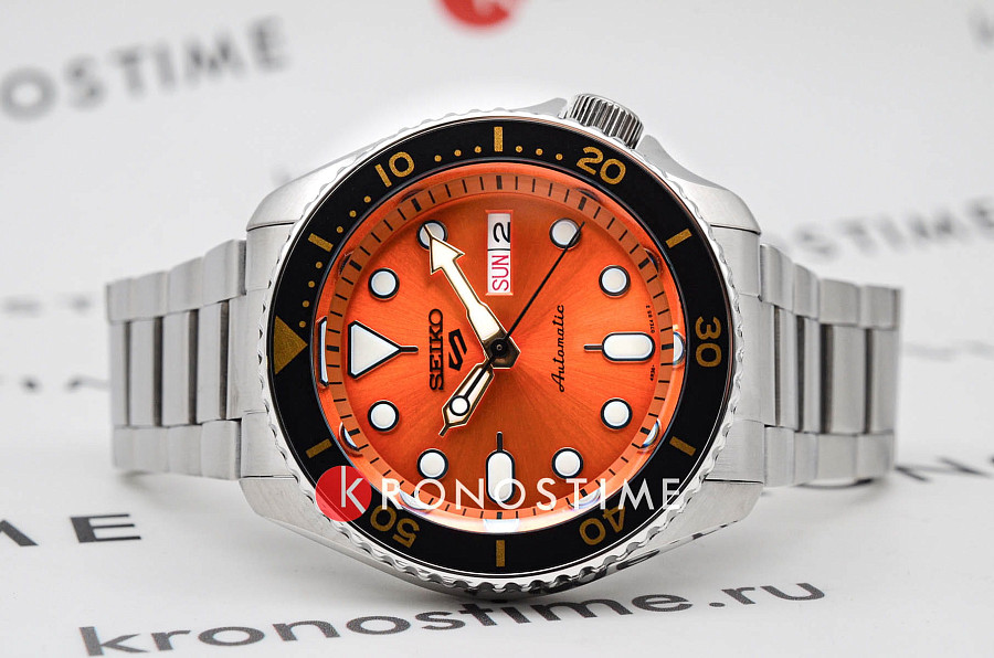 Часы Seiko 5 Sports SRPD59K1 — механические, сталь металл