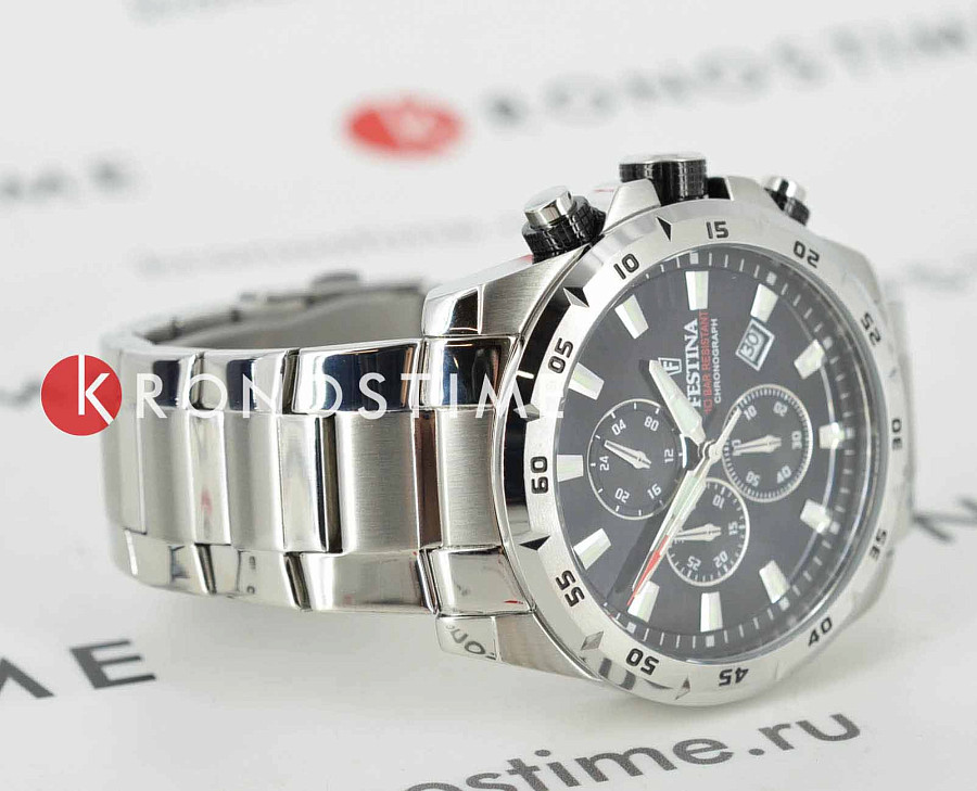 Часы Festina Chrono Sport F20463/4 — металл сталь, Испания