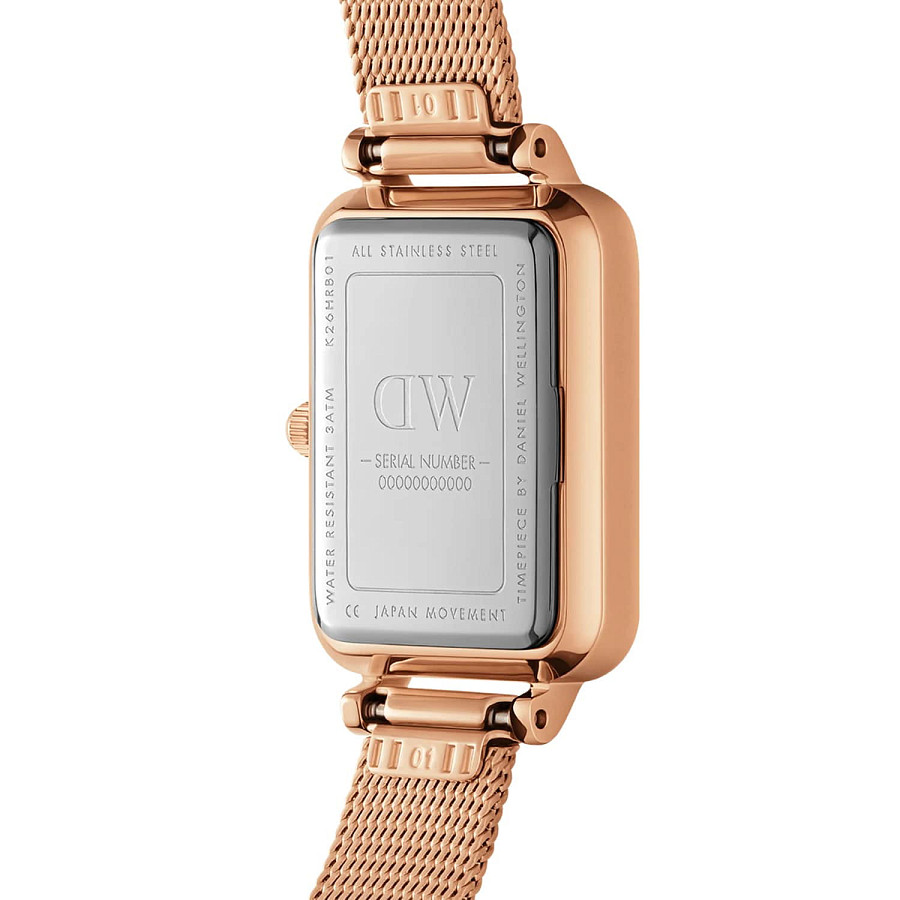 Часы Daniel Wellington Quadro DW00100669 — сталь металл, Швеция