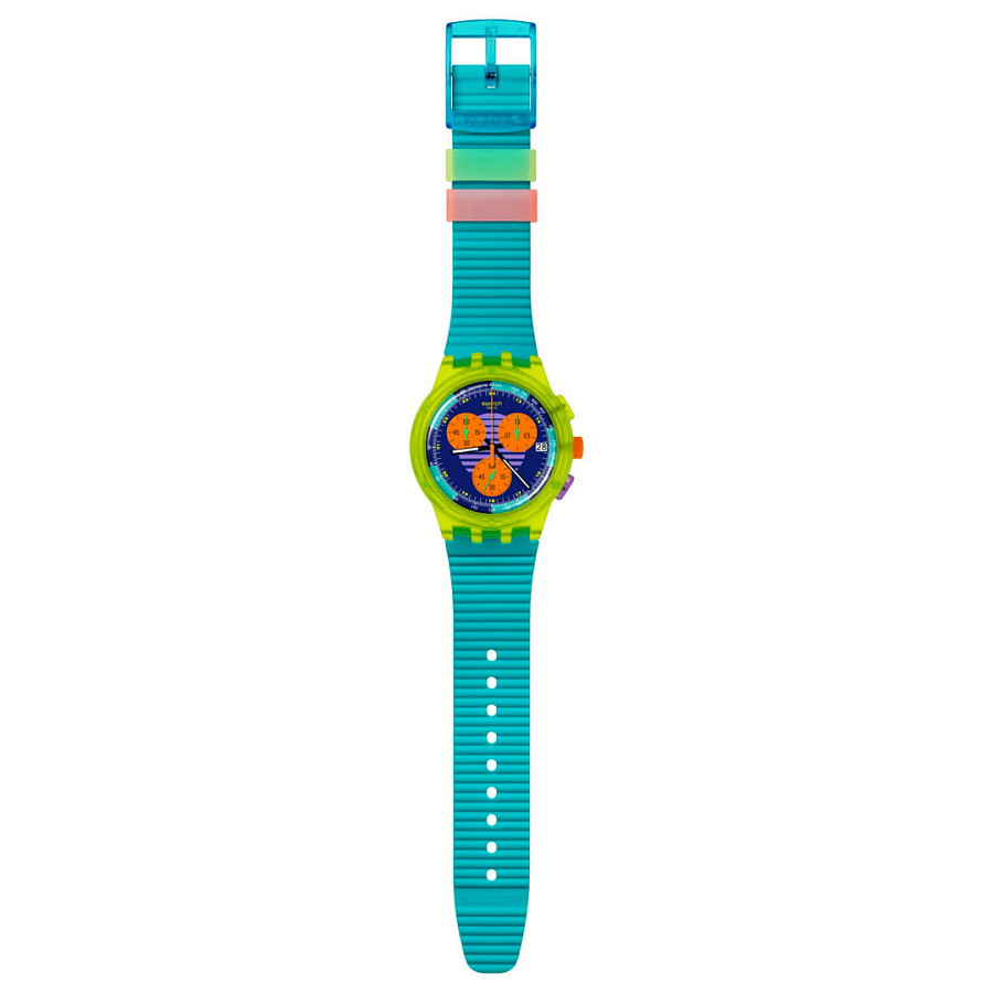 Часы Swatch Chrono 42 Standard SUSJ404 — пластик, Швейцария