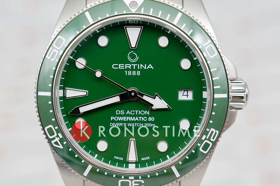 Часы Certina DS Action Diver C048.807.11.091.00 — сталь металл, Швейцария
