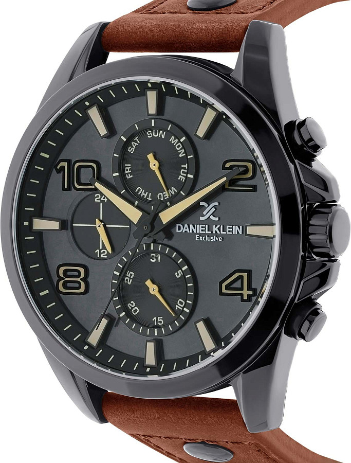 Часы Daniel Klein Exclusive DK.1.13640-2 — кварцевые, сталь металл