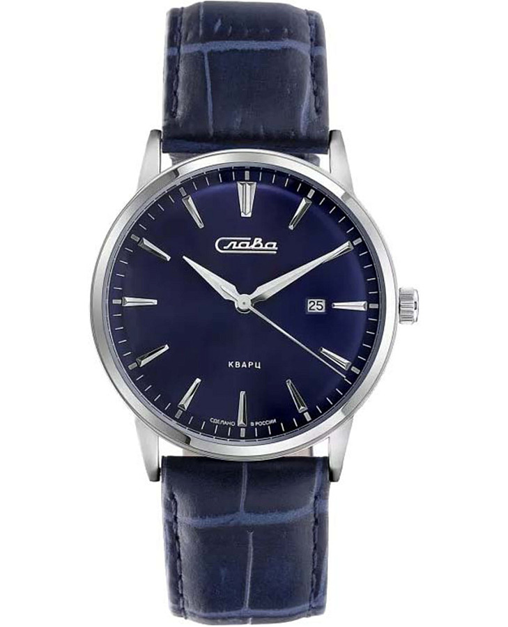 Часы Слава Традиция 2271736/300-2115 — мужские, синий