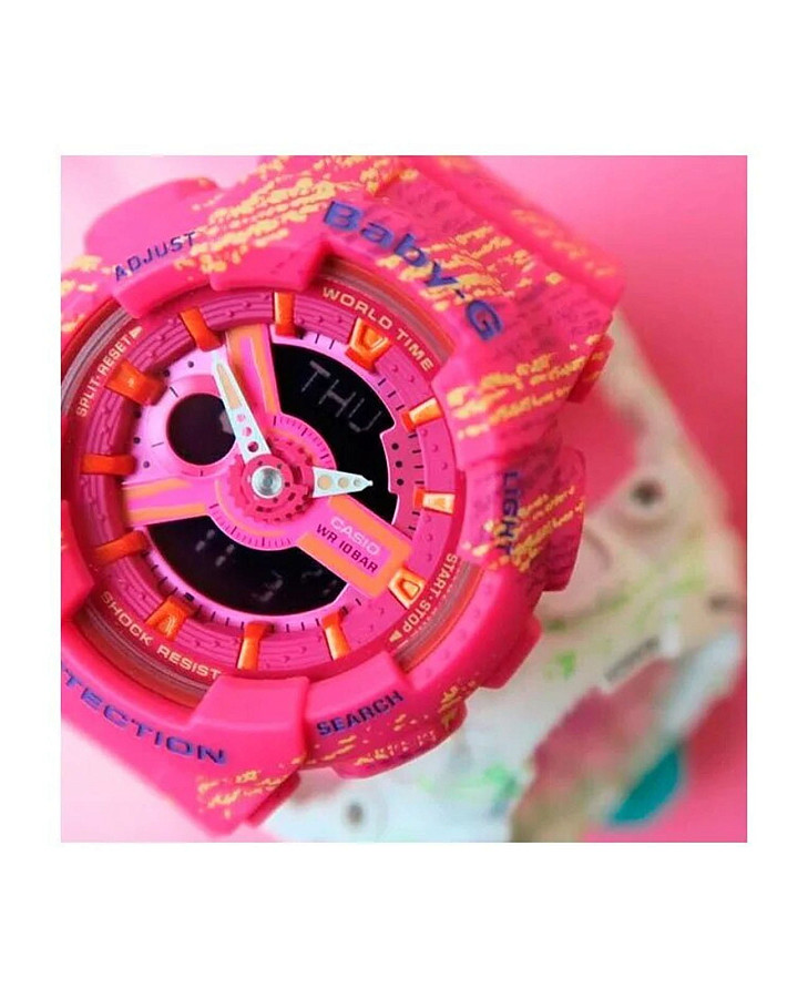 Часы Casio Baby-G BA-110TX-4A — пластик, женские