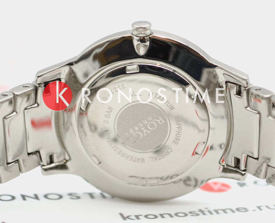 Часы Boccia Titanium Circle-Oval 3321-03 — титановый, женские