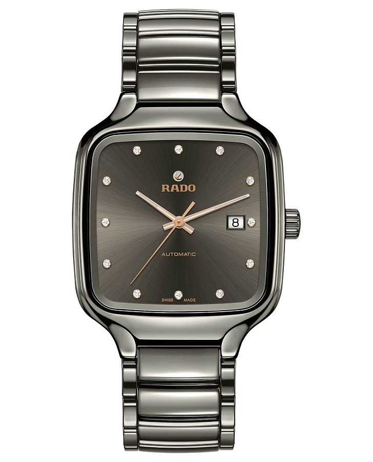 Часы Rado True Square Automatic R27077702 — мужские, серый