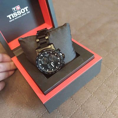 Фото покупателя: Швейцарские наручные часы Tissot SuperSport Chrono T125.617.33.051.00 с хронографом
