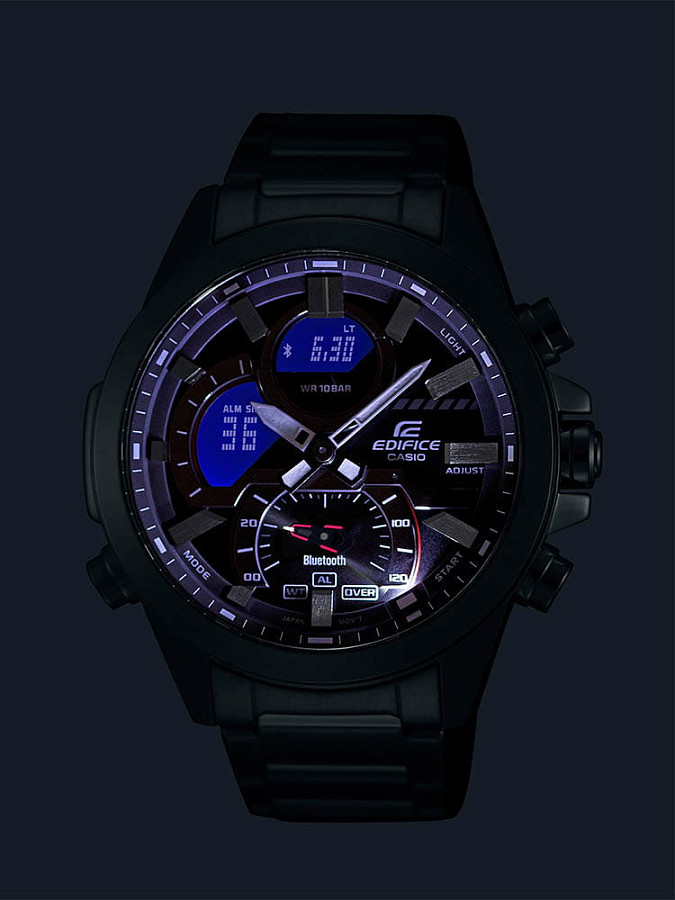Часы Casio Edifice ECB-30D-2ADF (ECB-30D-2A) — нержавеющая сталь, мужские