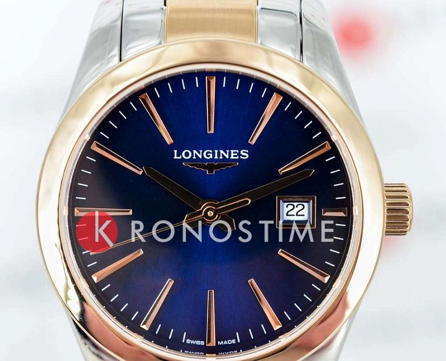 Часы Longines Conquest Classic L2.286.3.92.7 — сталь металл, Швейцария