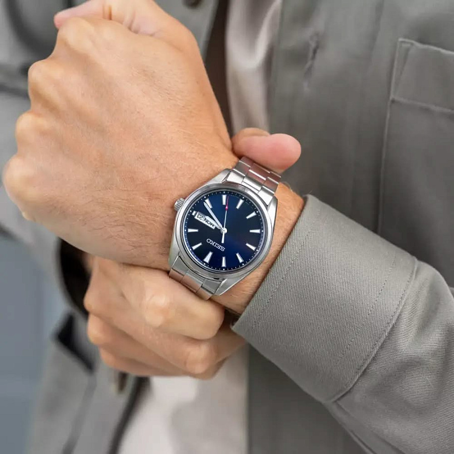 Часы Seiko CS Dress SUR341P1 — мужские, нержавеющая сталь