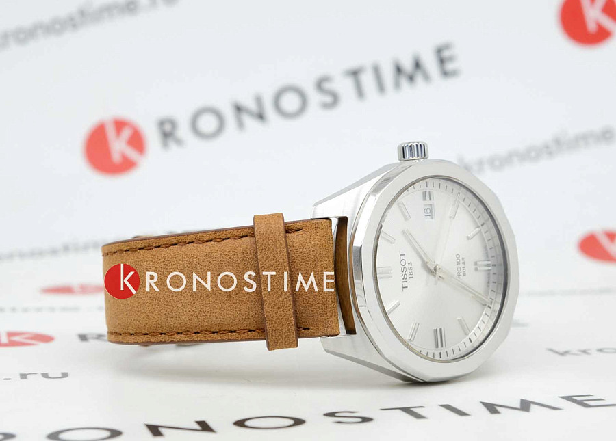 Часы Tissot PRC 100 Solar Quartz 39mm T151.422.16.031.00 — артикул T1514221603100