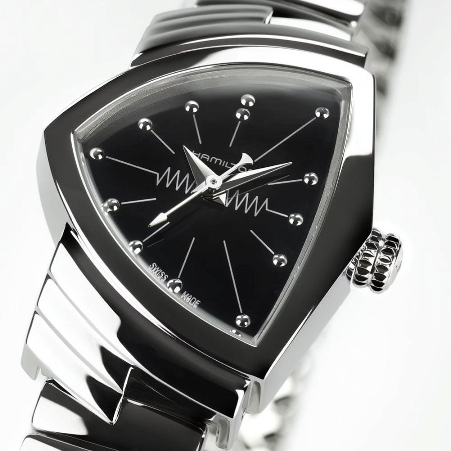 Часы Hamilton Ventura S Quartz H24211130 — сталь, Швейцария
