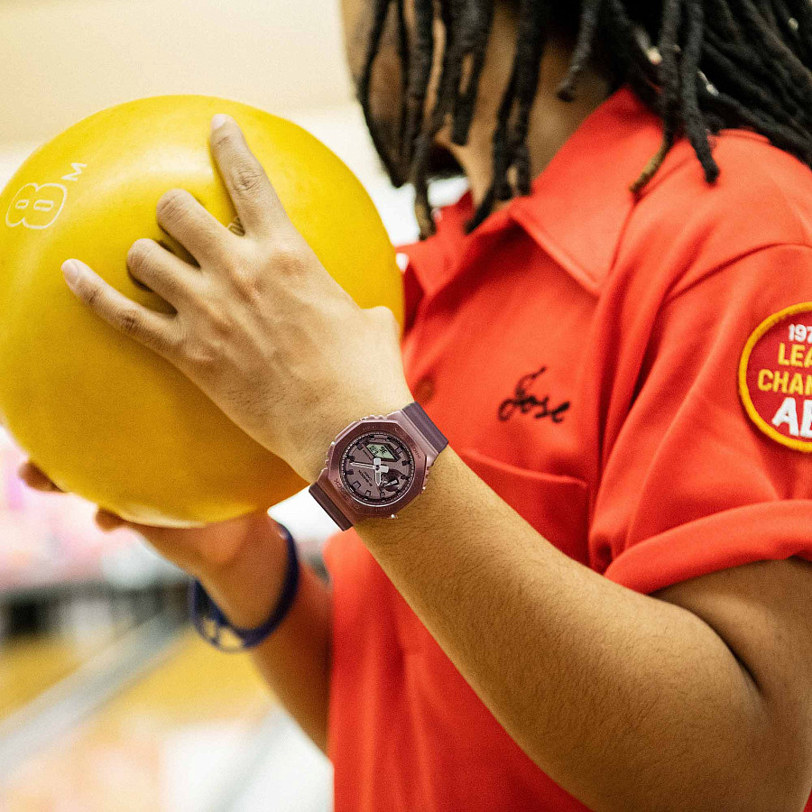 Часы Casio G-Shock GM-2100MF-5ADR (GM-2100MF-5A) — металл сталь, Япония