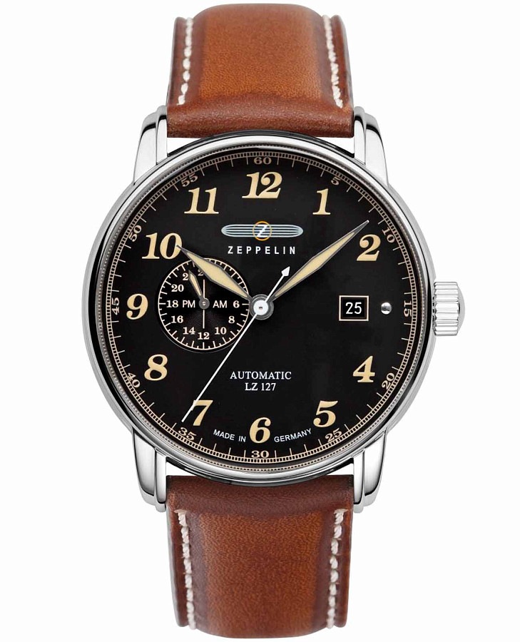 Часы Zeppelin LZ127 Graf Zeppelin 86682 — мужские, черный