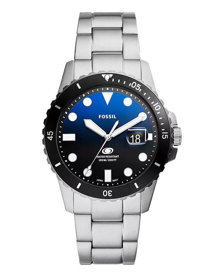 Часы Fossil Blue FS6038 — мужские, синий