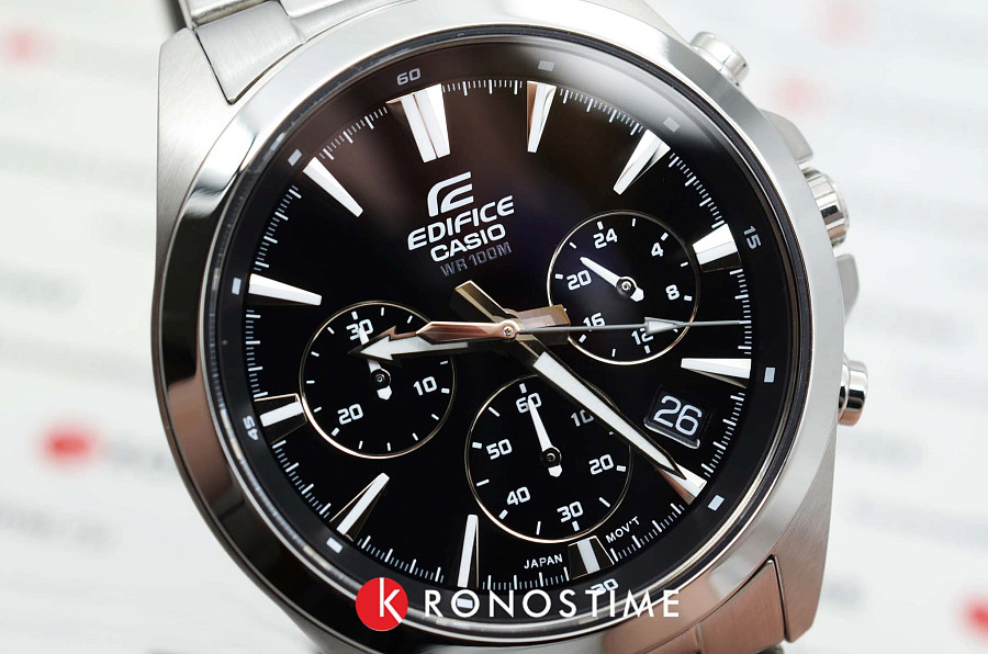Часы Casio Edifice EFV-630D-1AVUDF (EFV-630D-1A) — нержавеющая сталь, мужские