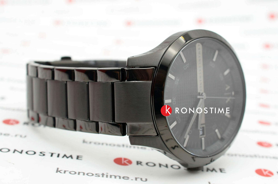 Часы Armani Exchange Hampton AX7101 — мужские, черный