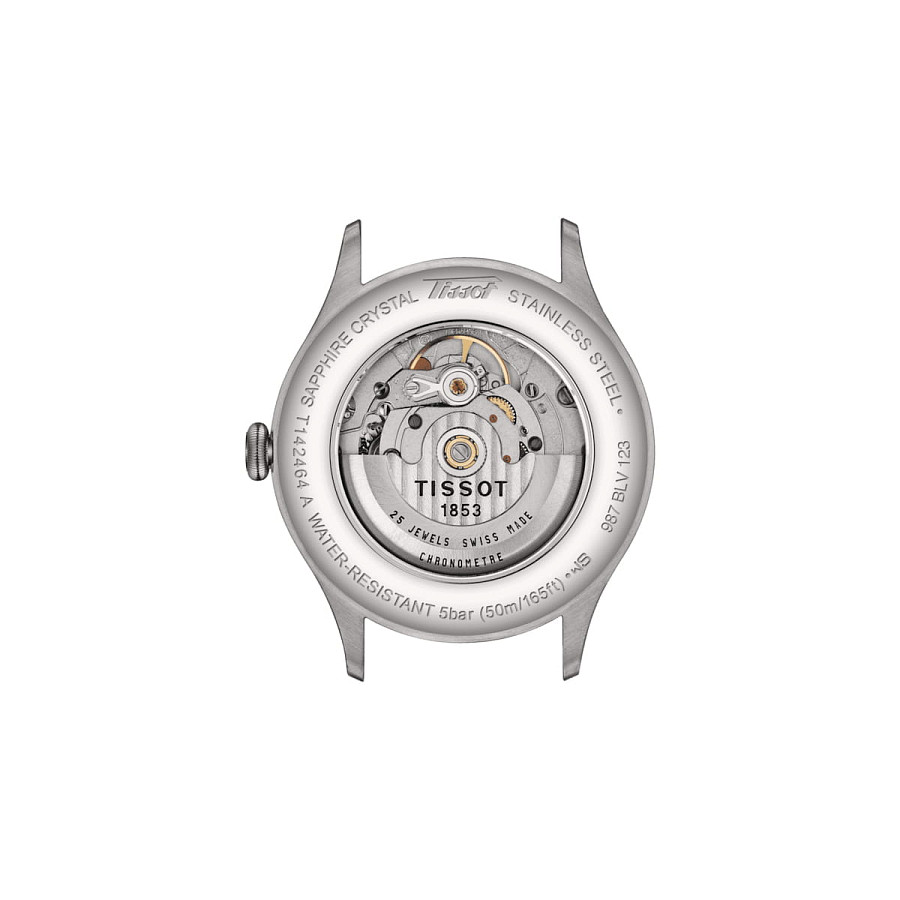 Часы Tissot Heritage 1938 Automatic T142.464.16.032.00 — белый, сталь металл