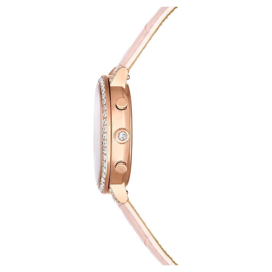 Часы Swarovski Matrix Tennis Chrono 5698300 — кожаный, женские