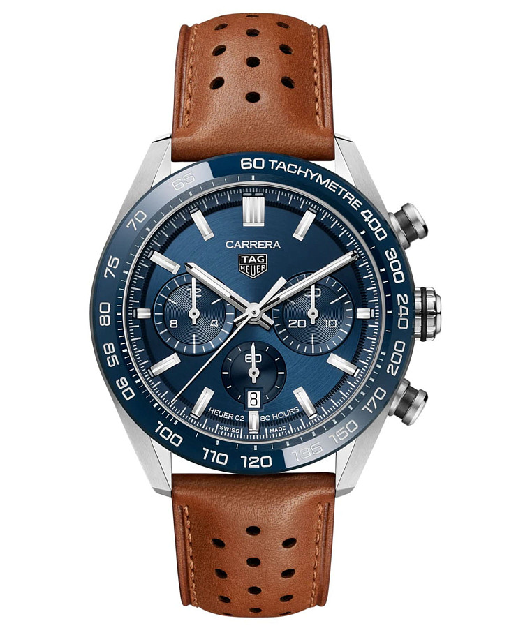 Часы TAG Heuer Carrera CBN2A1A.FC6537 — мужские, синий